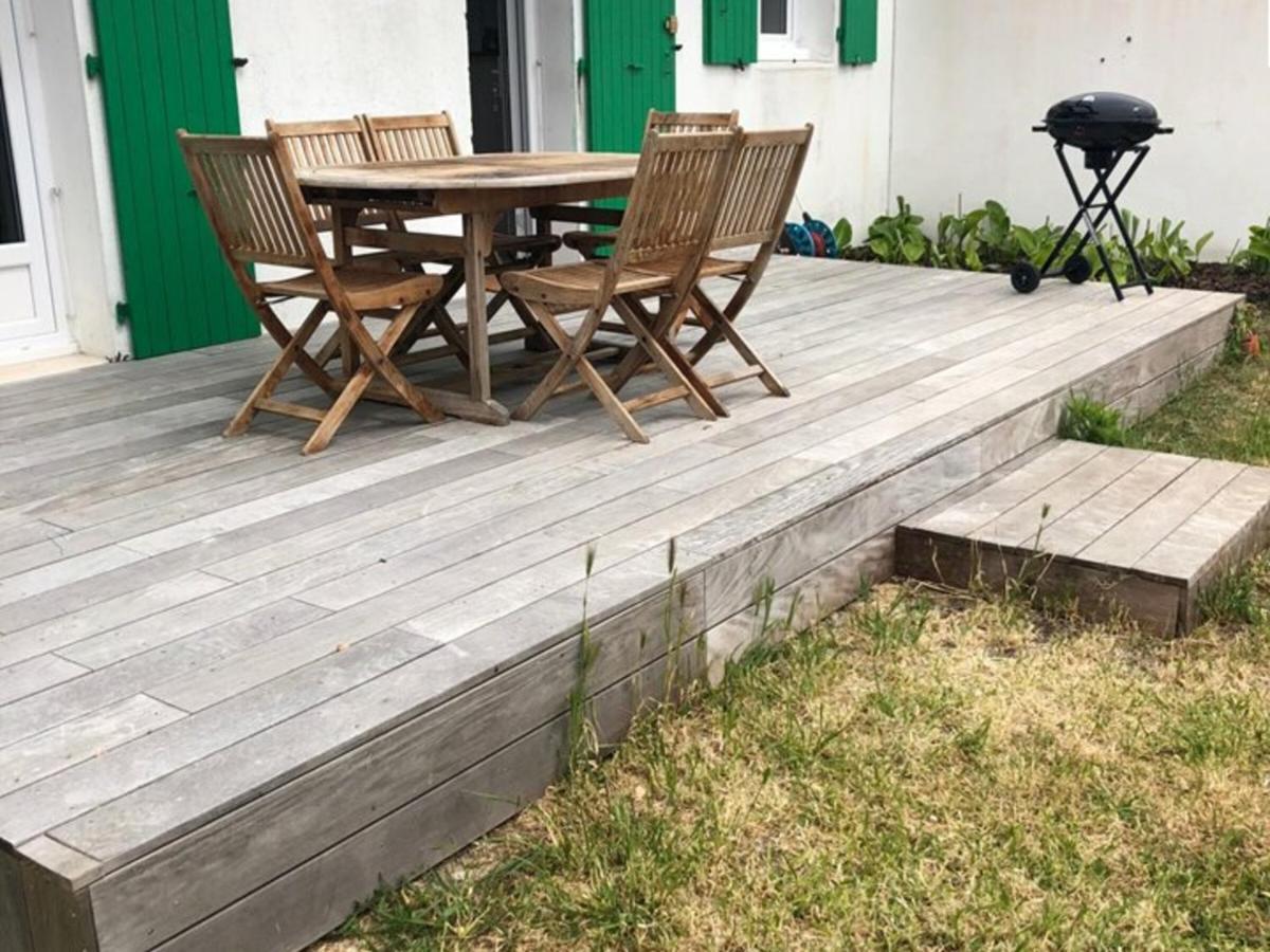Maison Neuve A La Couarde: Proche Centre, Plages Et Marche, Jardin Et Terrasse Equipes - Fr-1-434-35 Bagian luar foto